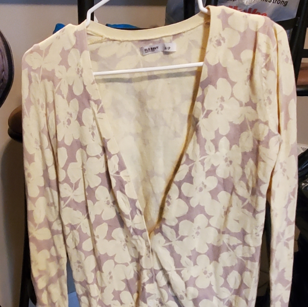 Spring Floral Cardigan